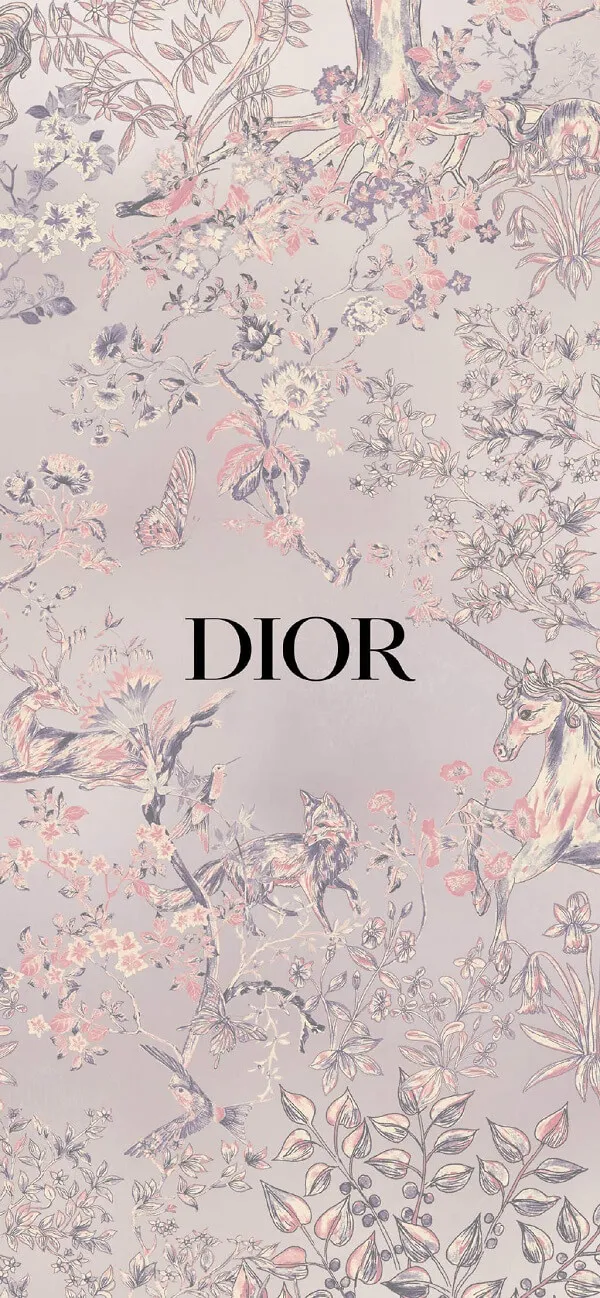 Một hình nền hoa hình nền dior cho iphone với từ làm