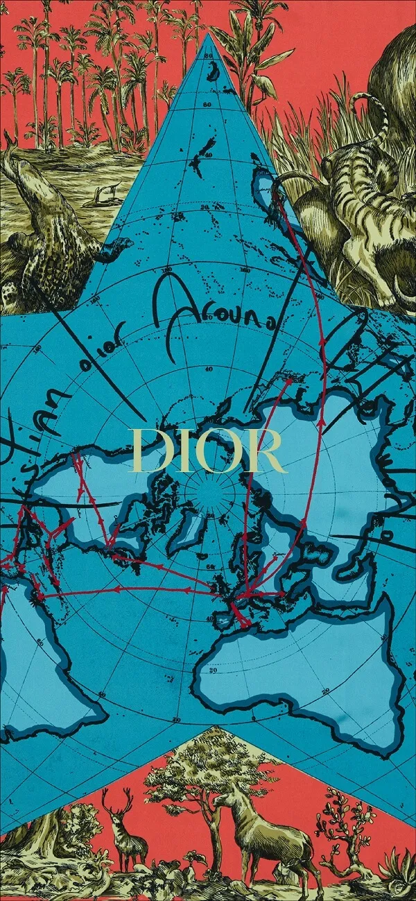 Một tấm áp hình nền dior đẹp phích cho Nhà hát New York