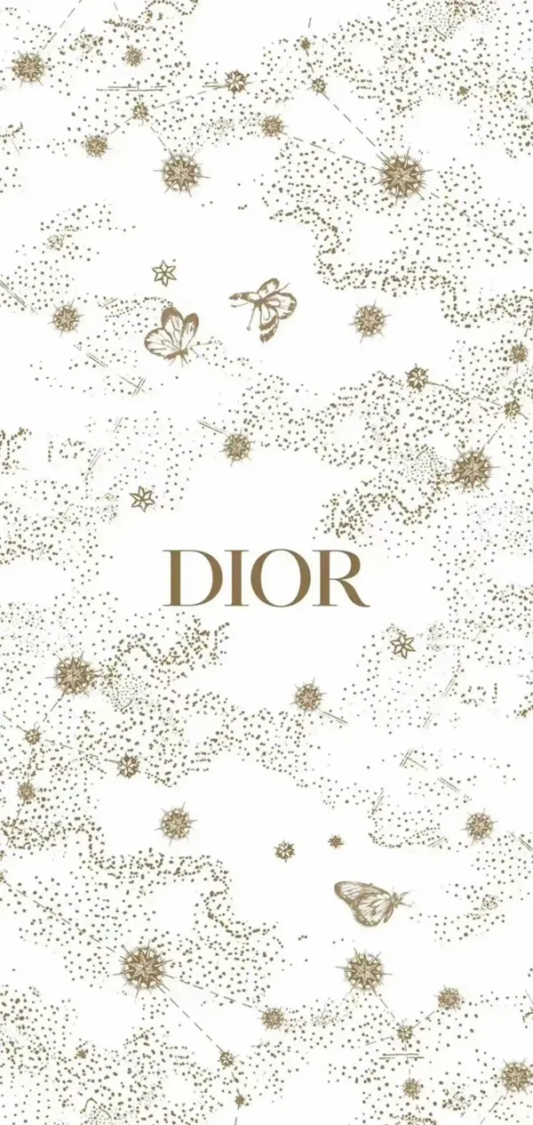 Một nền trắng với một lá thủy đồng lá thể hình nền Dior làm đất