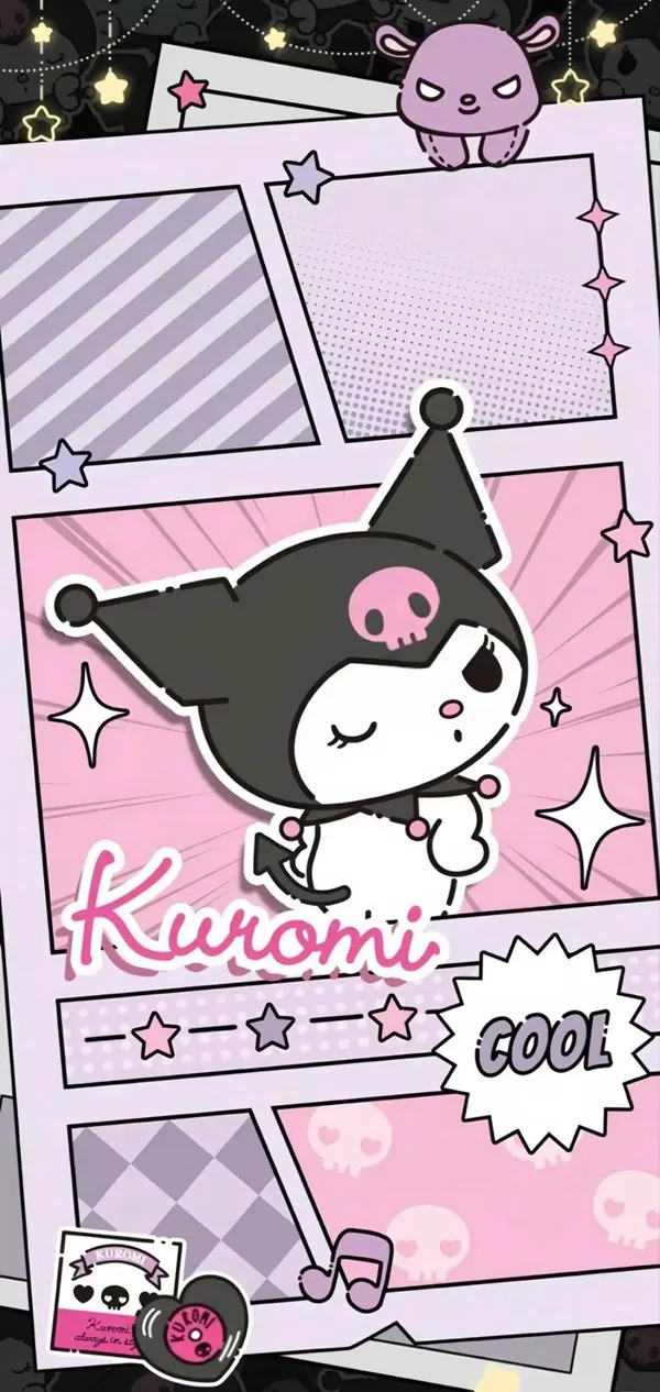 Kawaia hình nền kuromi ngầu Kawai